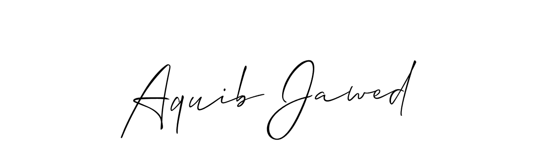 Once you've used our free online signature maker to create your best signature Allison_Script style, it's time to enjoy all of the benefits that Aquib Jawed name signing documents. Aquib Jawed signature style 2 images and pictures png