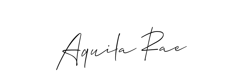 Similarly Allison_Script is the best handwritten signature design. Signature creator online .You can use it as an online autograph creator for name Aquila Rae. Aquila Rae signature style 2 images and pictures png