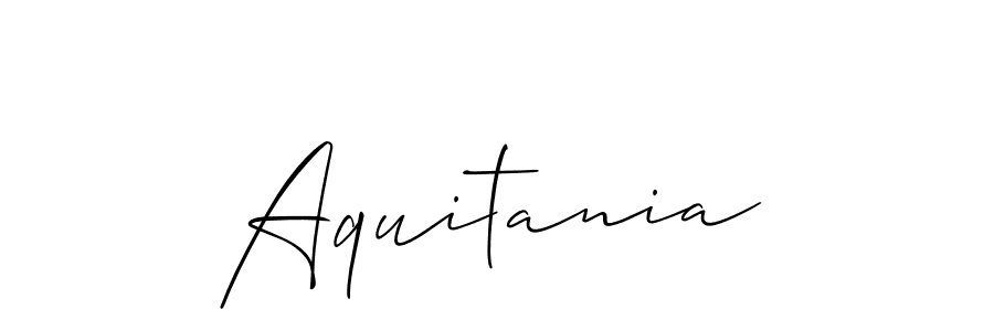 if you are searching for the best signature style for your name Aquitania. so please give up your signature search. here we have designed multiple signature styles  using Allison_Script. Aquitania signature style 2 images and pictures png