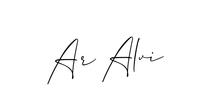 Here are the top 10 professional signature styles for the name Ar Alvi. These are the best autograph styles you can use for your name. Ar Alvi signature style 2 images and pictures png