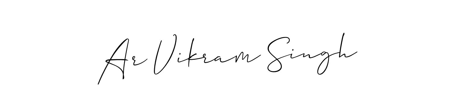 You can use this online signature creator to create a handwritten signature for the name Ar Vikram Singh. This is the best online autograph maker. Ar Vikram Singh signature style 2 images and pictures png