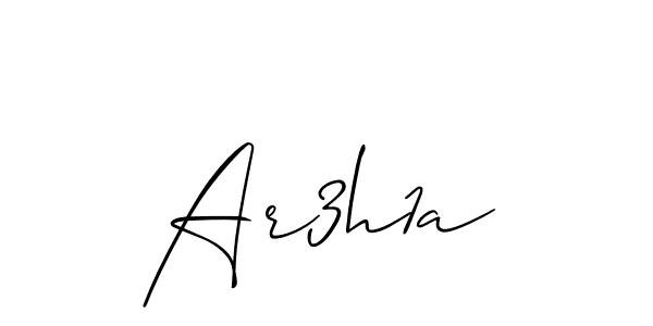 Similarly Allison_Script is the best handwritten signature design. Signature creator online .You can use it as an online autograph creator for name Ar3h1a. Ar3h1a signature style 2 images and pictures png
