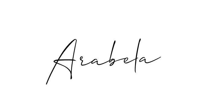 Similarly Allison_Script is the best handwritten signature design. Signature creator online .You can use it as an online autograph creator for name Arabela. Arabela signature style 2 images and pictures png