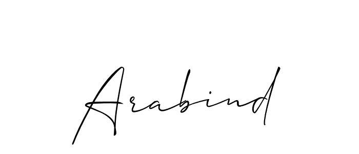 Similarly Allison_Script is the best handwritten signature design. Signature creator online .You can use it as an online autograph creator for name Arabind. Arabind signature style 2 images and pictures png