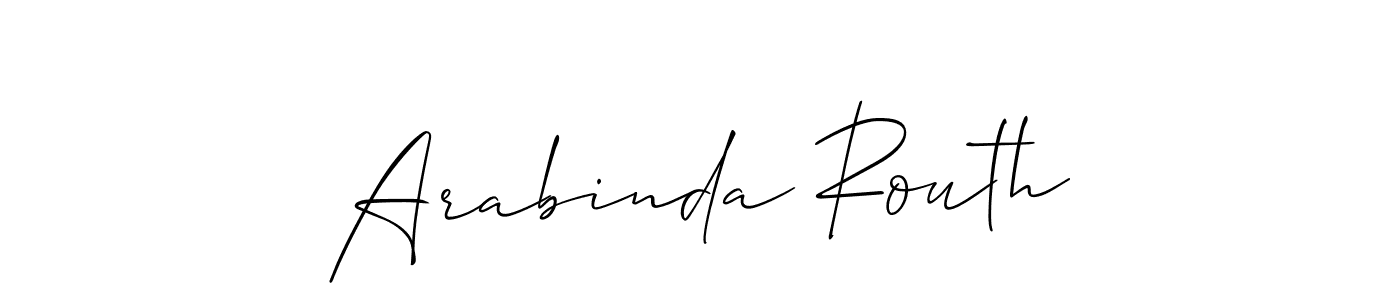 How to Draw Arabinda Routh signature style? Allison_Script is a latest design signature styles for name Arabinda Routh. Arabinda Routh signature style 2 images and pictures png