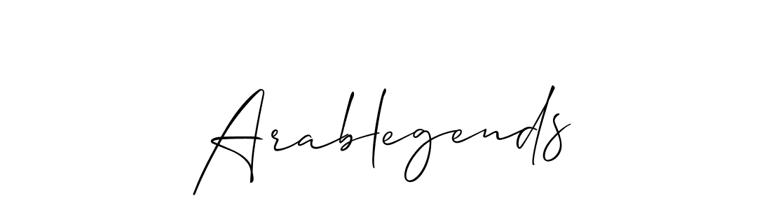 Make a beautiful signature design for name Arablegends. Use this online signature maker to create a handwritten signature for free. Arablegends signature style 2 images and pictures png