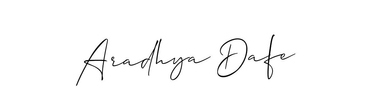 You can use this online signature creator to create a handwritten signature for the name Aradhya Dafe. This is the best online autograph maker. Aradhya Dafe signature style 2 images and pictures png