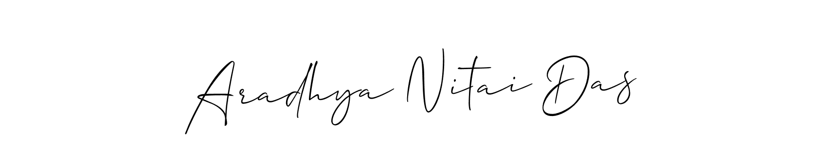 Best and Professional Signature Style for Aradhya Nitai Das. Allison_Script Best Signature Style Collection. Aradhya Nitai Das signature style 2 images and pictures png