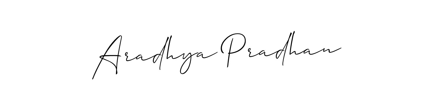 You can use this online signature creator to create a handwritten signature for the name Aradhya Pradhan. This is the best online autograph maker. Aradhya Pradhan signature style 2 images and pictures png