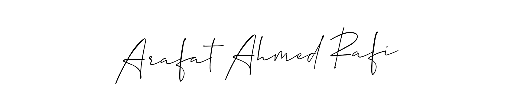 Best and Professional Signature Style for Arafat Ahmed Rafi. Allison_Script Best Signature Style Collection. Arafat Ahmed Rafi signature style 2 images and pictures png