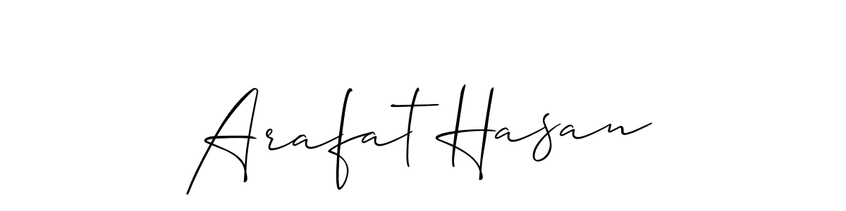 Best and Professional Signature Style for Arafat Hasan. Allison_Script Best Signature Style Collection. Arafat Hasan signature style 2 images and pictures png