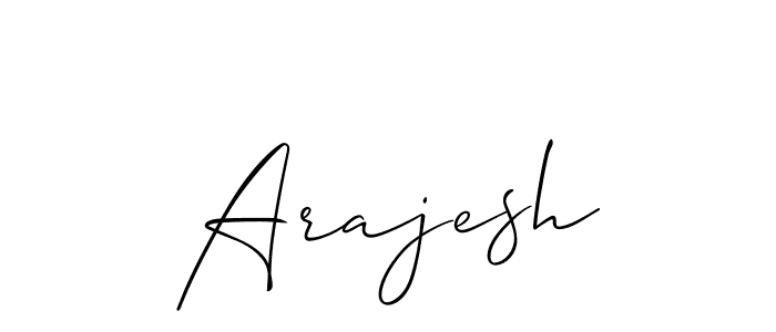 Best and Professional Signature Style for Arajesh. Allison_Script Best Signature Style Collection. Arajesh signature style 2 images and pictures png