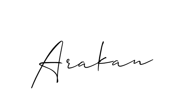 if you are searching for the best signature style for your name Arakan. so please give up your signature search. here we have designed multiple signature styles  using Allison_Script. Arakan signature style 2 images and pictures png