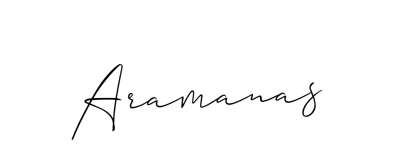 This is the best signature style for the Aramanas name. Also you like these signature font (Allison_Script). Mix name signature. Aramanas signature style 2 images and pictures png