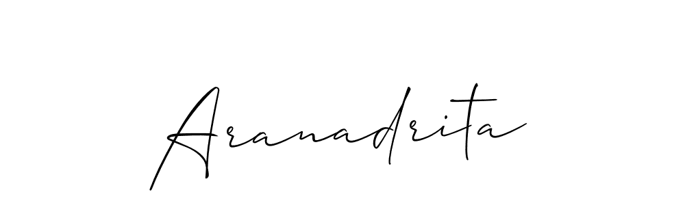 if you are searching for the best signature style for your name Aranadrita. so please give up your signature search. here we have designed multiple signature styles  using Allison_Script. Aranadrita signature style 2 images and pictures png