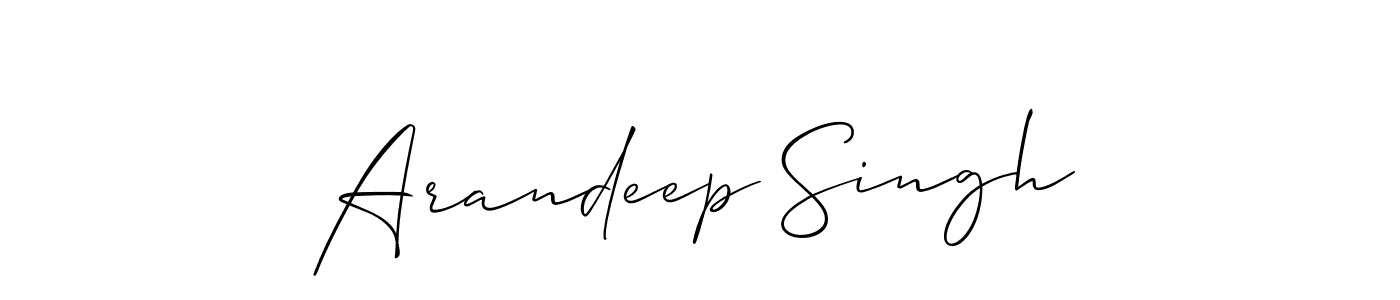 Once you've used our free online signature maker to create your best signature Allison_Script style, it's time to enjoy all of the benefits that Arandeep Singh name signing documents. Arandeep Singh signature style 2 images and pictures png