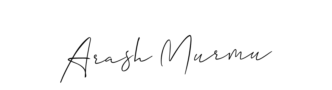 Also we have Arash Murmu name is the best signature style. Create professional handwritten signature collection using Allison_Script autograph style. Arash Murmu signature style 2 images and pictures png