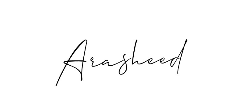 This is the best signature style for the Arasheed name. Also you like these signature font (Allison_Script). Mix name signature. Arasheed signature style 2 images and pictures png