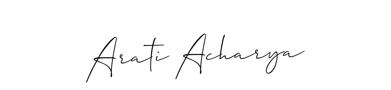 Best and Professional Signature Style for Arati Acharya. Allison_Script Best Signature Style Collection. Arati Acharya signature style 2 images and pictures png