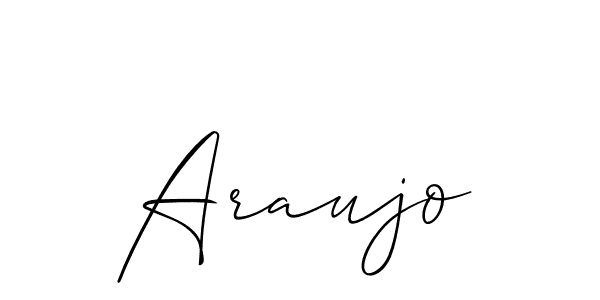 Make a short Araujo signature style. Manage your documents anywhere anytime using Allison_Script. Create and add eSignatures, submit forms, share and send files easily. Araujo signature style 2 images and pictures png