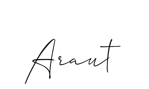 Check out images of Autograph of Araut name. Actor Araut Signature Style. Allison_Script is a professional sign style online. Araut signature style 2 images and pictures png
