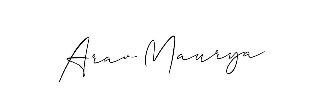 You can use this online signature creator to create a handwritten signature for the name Arav Maurya. This is the best online autograph maker. Arav Maurya signature style 2 images and pictures png