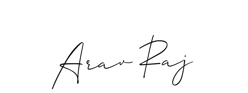 Make a beautiful signature design for name Arav Raj. Use this online signature maker to create a handwritten signature for free. Arav Raj signature style 2 images and pictures png
