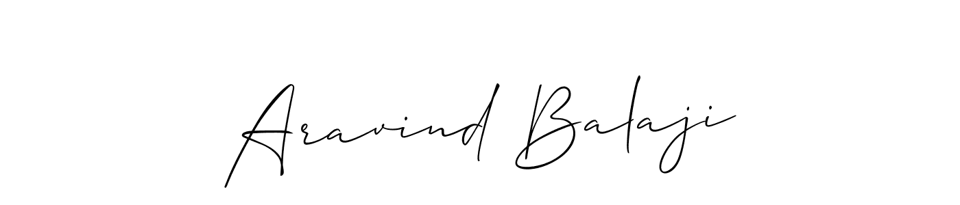 How to Draw Aravind Balaji signature style? Allison_Script is a latest design signature styles for name Aravind Balaji. Aravind Balaji signature style 2 images and pictures png
