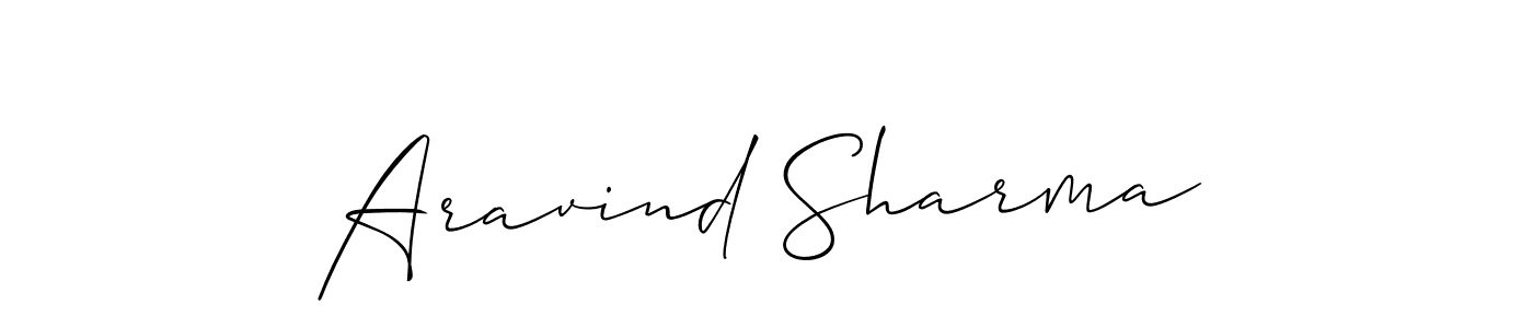 This is the best signature style for the Aravind Sharma name. Also you like these signature font (Allison_Script). Mix name signature. Aravind Sharma signature style 2 images and pictures png