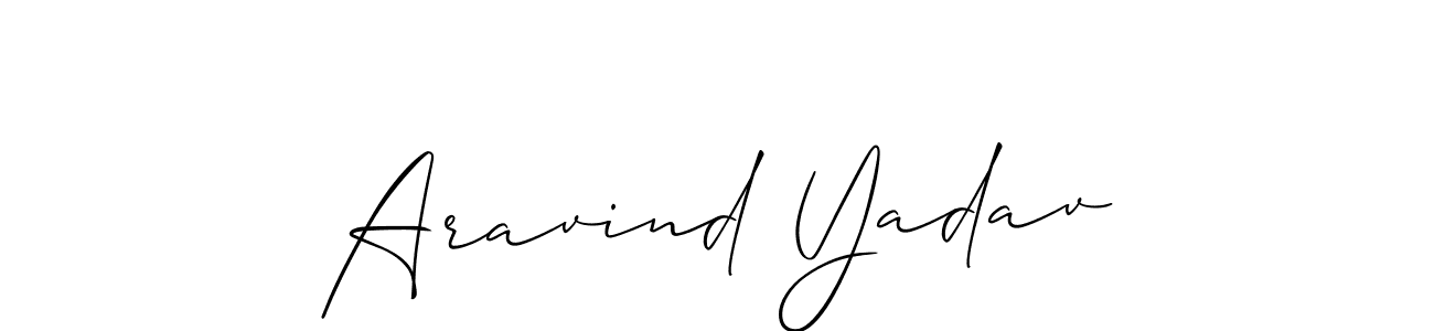Make a beautiful signature design for name Aravind Yadav. Use this online signature maker to create a handwritten signature for free. Aravind Yadav signature style 2 images and pictures png