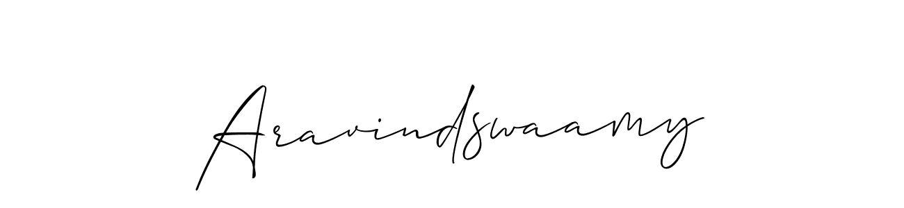 Make a short Aravindswaamy signature style. Manage your documents anywhere anytime using Allison_Script. Create and add eSignatures, submit forms, share and send files easily. Aravindswaamy signature style 2 images and pictures png