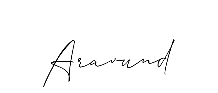 Make a short Aravund signature style. Manage your documents anywhere anytime using Allison_Script. Create and add eSignatures, submit forms, share and send files easily. Aravund signature style 2 images and pictures png