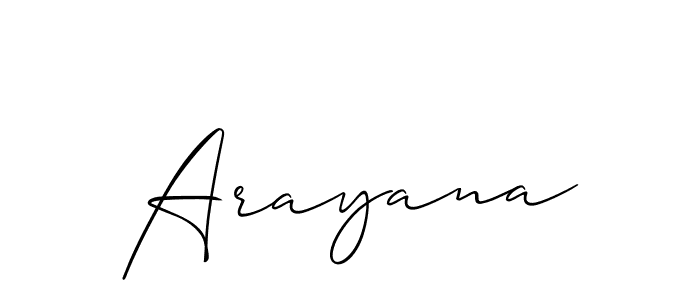 Check out images of Autograph of Arayana name. Actor Arayana Signature Style. Allison_Script is a professional sign style online. Arayana signature style 2 images and pictures png