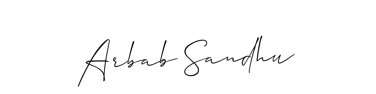 if you are searching for the best signature style for your name Arbab Sandhu. so please give up your signature search. here we have designed multiple signature styles  using Allison_Script. Arbab Sandhu signature style 2 images and pictures png
