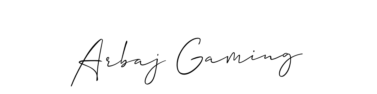 Once you've used our free online signature maker to create your best signature Allison_Script style, it's time to enjoy all of the benefits that Arbaj Gaming name signing documents. Arbaj Gaming signature style 2 images and pictures png