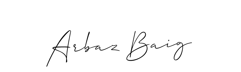 Here are the top 10 professional signature styles for the name Arbaz Baig. These are the best autograph styles you can use for your name. Arbaz Baig signature style 2 images and pictures png