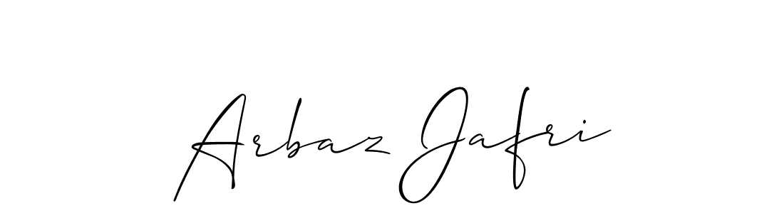 if you are searching for the best signature style for your name Arbaz Jafri. so please give up your signature search. here we have designed multiple signature styles  using Allison_Script. Arbaz Jafri signature style 2 images and pictures png