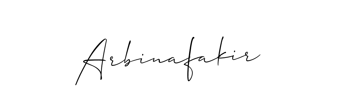 if you are searching for the best signature style for your name Arbinafakir. so please give up your signature search. here we have designed multiple signature styles  using Allison_Script. Arbinafakir signature style 2 images and pictures png