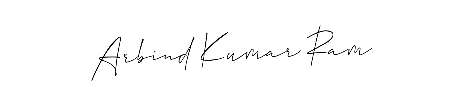 Best and Professional Signature Style for Arbind Kumar Ram. Allison_Script Best Signature Style Collection. Arbind Kumar Ram signature style 2 images and pictures png
