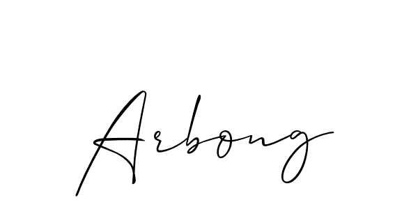 Once you've used our free online signature maker to create your best signature Allison_Script style, it's time to enjoy all of the benefits that Arbong name signing documents. Arbong signature style 2 images and pictures png