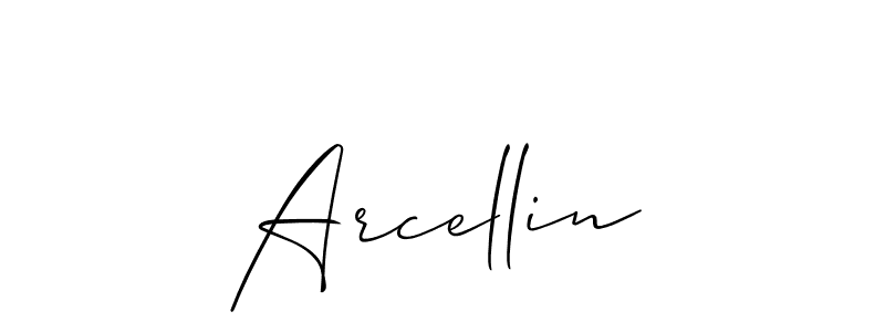 Similarly Allison_Script is the best handwritten signature design. Signature creator online .You can use it as an online autograph creator for name Arcellin. Arcellin signature style 2 images and pictures png