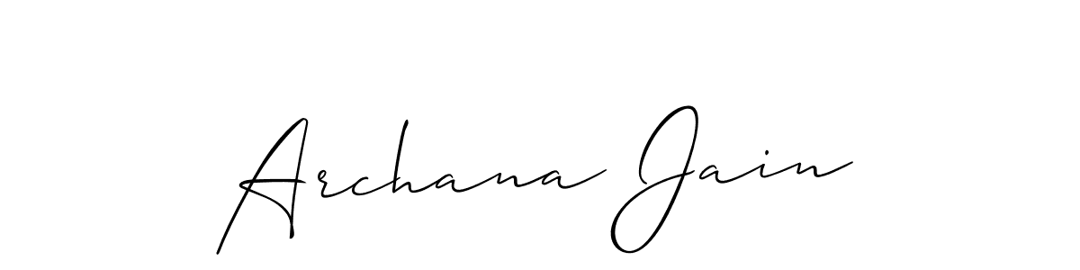 Once you've used our free online signature maker to create your best signature Allison_Script style, it's time to enjoy all of the benefits that Archana Jain name signing documents. Archana Jain signature style 2 images and pictures png