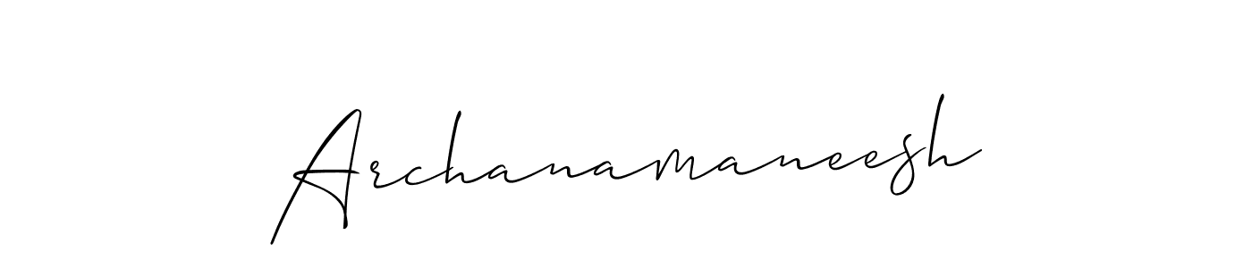 Here are the top 10 professional signature styles for the name Archanamaneesh. These are the best autograph styles you can use for your name. Archanamaneesh signature style 2 images and pictures png