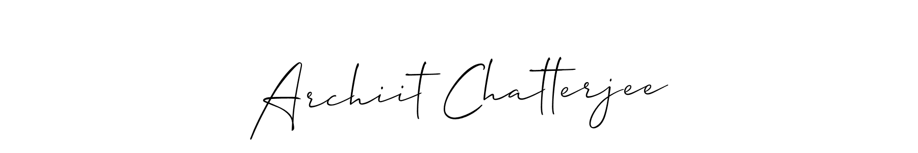 You can use this online signature creator to create a handwritten signature for the name Archiit Chatterjee. This is the best online autograph maker. Archiit Chatterjee signature style 2 images and pictures png