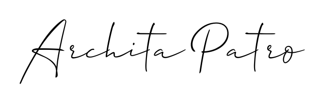 The Allison_Script handwriting style adds charm and authenticity to name Archita Patro. A wonderful choice for personal thank-you notes. Archita Patro signature style 2 images and pictures png
