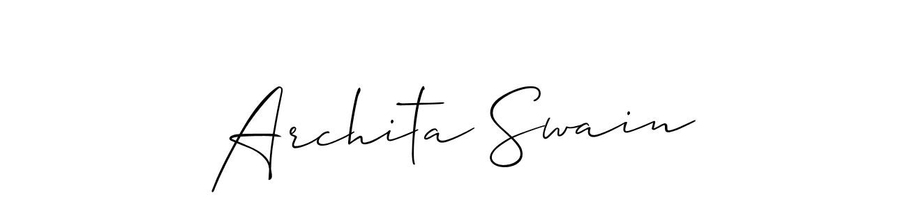 Once you've used our free online signature maker to create your best signature Allison_Script style, it's time to enjoy all of the benefits that Archita Swain name signing documents. Archita Swain signature style 2 images and pictures png