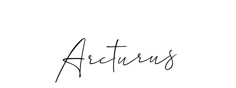 Also You can easily find your signature by using the search form. We will create Arcturus name handwritten signature images for you free of cost using Allison_Script sign style. Arcturus signature style 2 images and pictures png