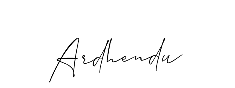 Once you've used our free online signature maker to create your best signature Allison_Script style, it's time to enjoy all of the benefits that Ardhendu name signing documents. Ardhendu signature style 2 images and pictures png