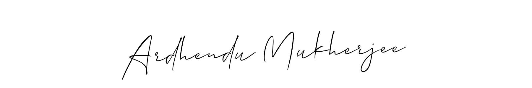 You should practise on your own different ways (Allison_Script) to write your name (Ardhendu Mukherjee) in signature. don't let someone else do it for you. Ardhendu Mukherjee signature style 2 images and pictures png