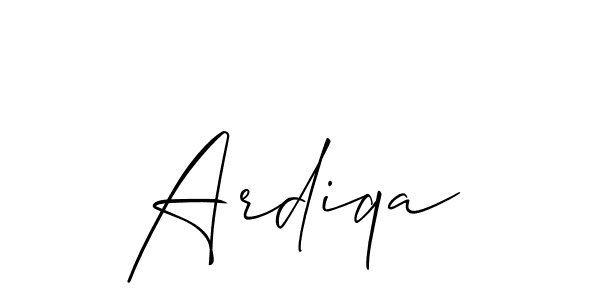 You can use this online signature creator to create a handwritten signature for the name Ardiqa. This is the best online autograph maker. Ardiqa signature style 2 images and pictures png